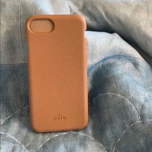 iPhone 8 Pela compostable case - Almond